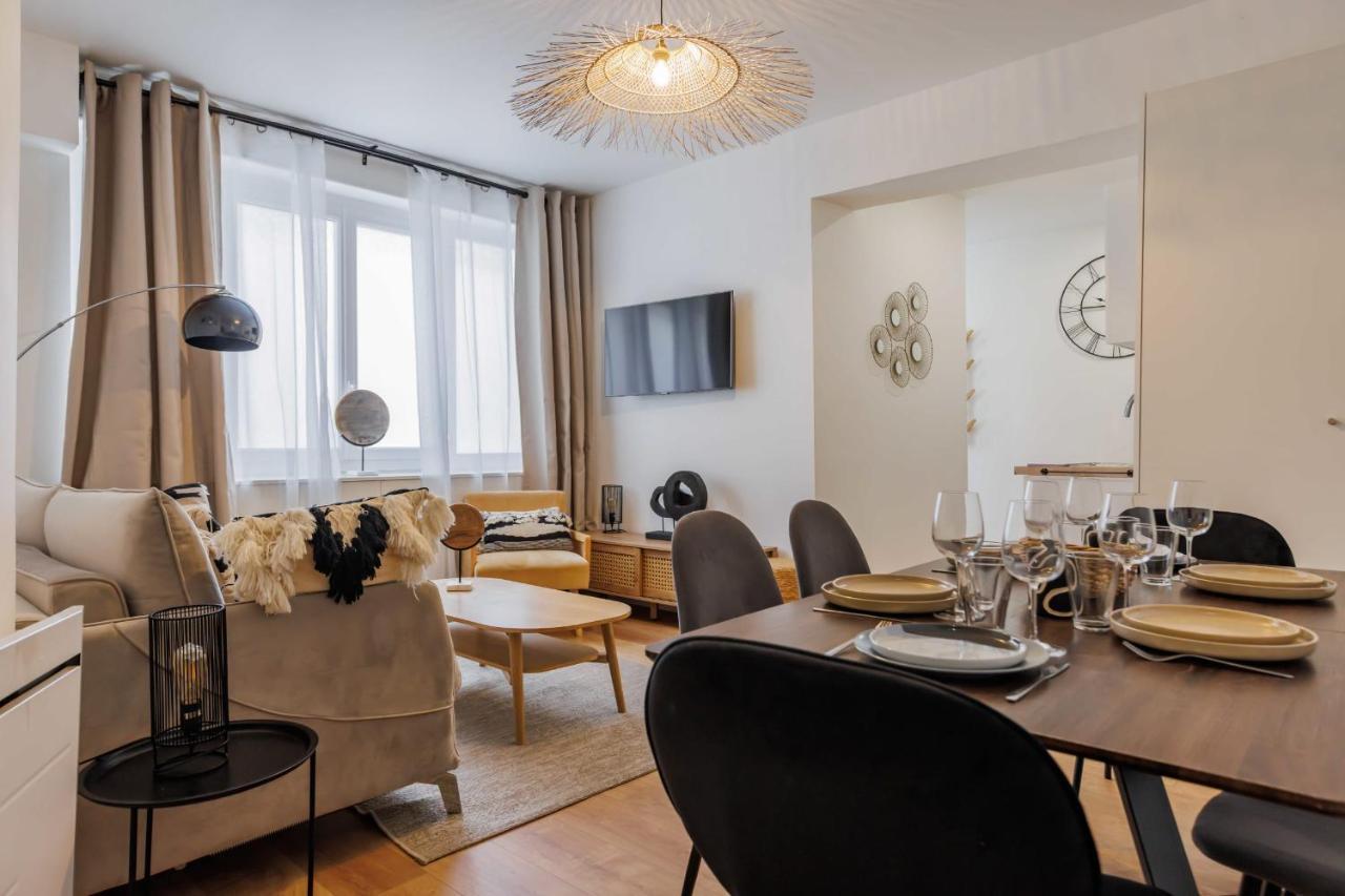 Modern Apartment - 2Br-6P - Republique Párizs Kültér fotó