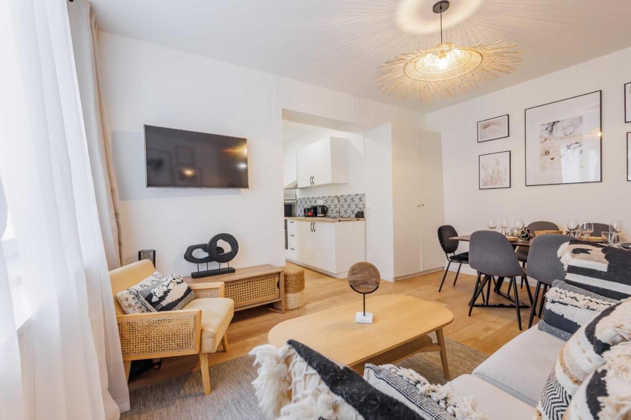 Modern Apartment - 2Br-6P - Republique Párizs Kültér fotó